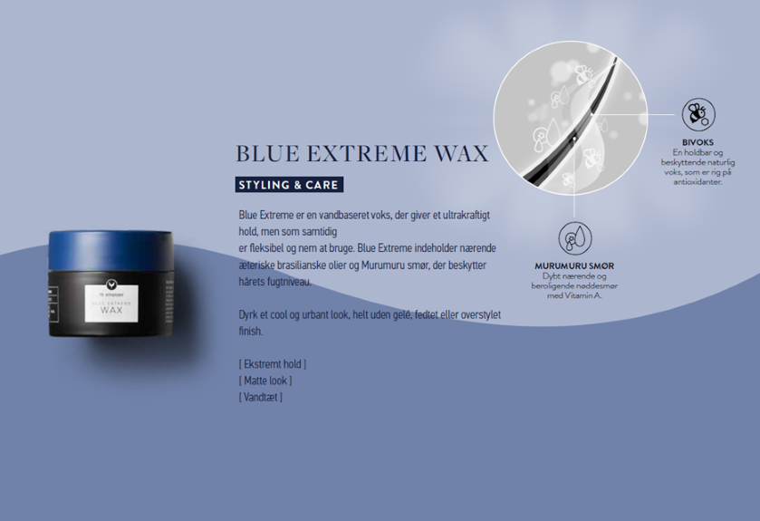 Blue Extreme Wax, 90 ml